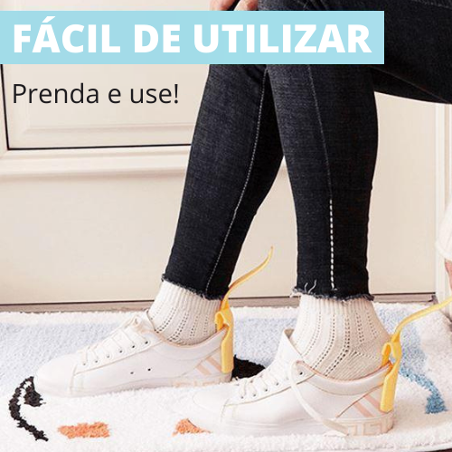 Easy Shoe™ - KIT COM 2 PARES (Branco+Cinza)
